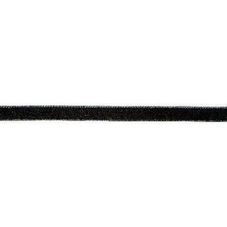 Abverkauf - 919900 Samtband 22 mm schwarz RO à 5m