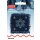 Abverkauf - 925609 Applikation Jeans quadratisch mit Blumen un