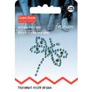 Abverkauf - 926242 Strass-Transfer Schmetterling blau