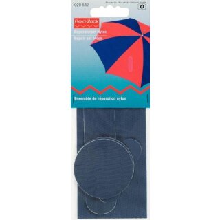 Abverkauf - 929582 Reparaturset Nylon selbstklebend marine KTE á 5 St