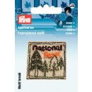Abverkauf - 925556 Applikation Patch National Park braun/bei