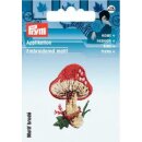 Abverkauf - 923109 Applikation Fliegenpilz rot/beige