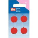 Abverkauf - 316701 Knopf Ösen Apfel 16 mm rot