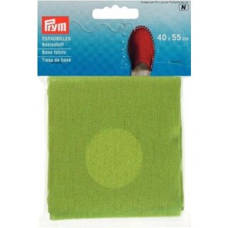 Abverkauf - 932407 Espadrilles - Basisstoff 40 x 55 cm grün