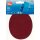 Abverkauf - 929365 Patches Veloursleder (nähen) 9 x 11 cm rot  - KTE á 2 St