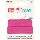 Abverkauf - 995508 Prym Love Elastic-Einfassband 15 mm pink