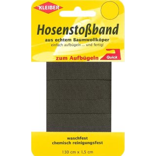 Hosenstoßband  1,5 x 130 cm / beige