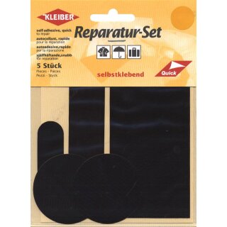 Schnell-Reparatur-Set  Ø 5cm, 11,5 x 6cm, 11,5 x 2,5cm, 5,5 x 2cm / hell grau