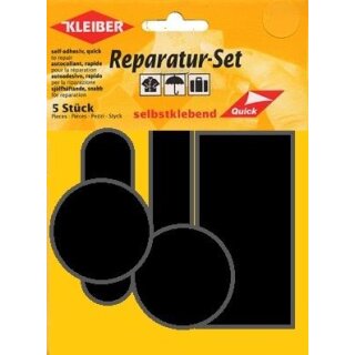 Schnell-Reparatur-Set 5cm, 11,5 x 6cm, 11,5 x 2,5cm, 5,5 x 2cm / olive