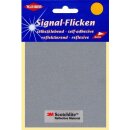 Signal-Flicken selbstkl. 3M 2x 10 cm x 12 cm / silber