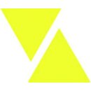 Signal-Sticker Pfeile  2x 5,3 cm x 7,0 cm / neongelb