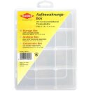 Aufbewahrungsbox 20 x 13,3 x 3,8 cm / transparent -...