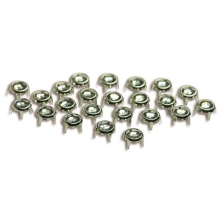 Nieten, Punkte 6 mm, transparent 700-81 - nicht mehr lieferbar - Restbestand