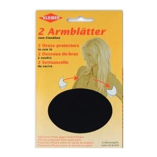 Armblätter A 3/4 schwarz