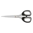 Titanium-Schere 175 mm / schwarz-grau