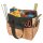 Basteltasche/Handarbeitstasche 34 cm x 29 cm x 25 cm / orange, grau