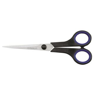 Bastel-Schere 170 mm / blau, schwarz