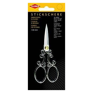 Stickschere 130 mm / antik silber