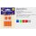 Reflex-Sticker Sterne gelb