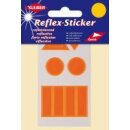 Reflex-Sticker Punkte grün