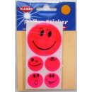 Reflex-Sticker, Smily, pink 611-24 - nicht mehr lieferbar...