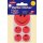 Reflex-Sticker Smily silber