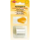 Nylongarn transp. 1 Rolle 100m + Nadeleinfaedler