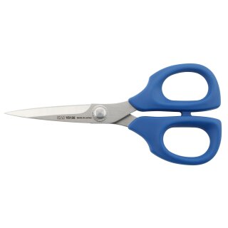 Allzweckschere "Kai" mit Schutzkappe, 135mm, blau