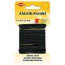 Elastik-Kordel 1,4 mm x 5 m  / schwarz