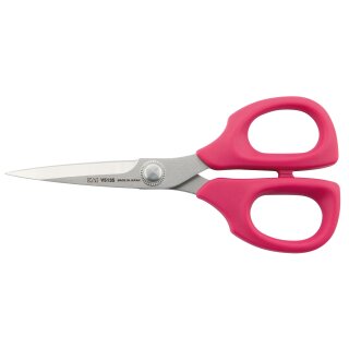 Allzweckschere "Kai" mit Schutzkappe, 135mm, pink