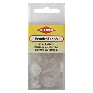 Hemdenknoepfe 40 Stk. / 1,1 cm / perlmutt - nicht mehr lieferbar - Restbestand