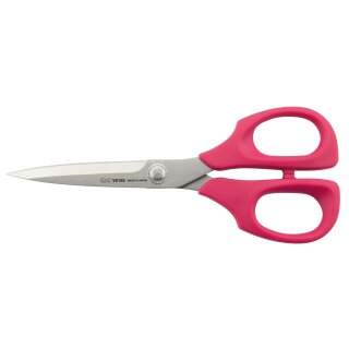 Allzweckschere "Kai" mit Schutzkappe, 165mm, pink