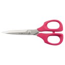 Allzweckschere "Kai" mit Schutzkappe, 165mm, pink