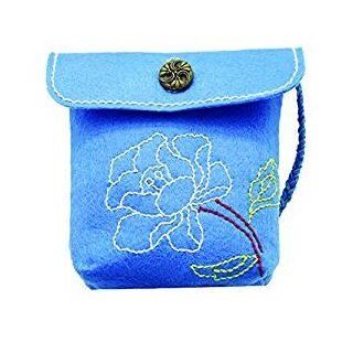 Filztaschen-Sets mit langem Träger, blau 931-37 - nicht mehr lieferbar - Restbestand