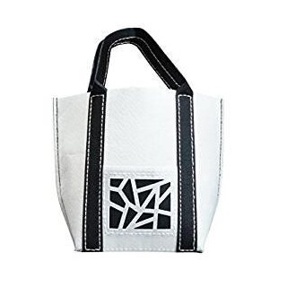 Filzbastel-Set Tasche Schwarz/Weiß