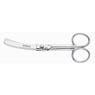 Manufakturschere  5" / 13 cm vernickelt, gebogen