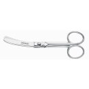 Manufakturschere  5" / 13 cm vernickelt, gebogen