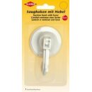 Saughaken mit Hebel 6 cm / weiss