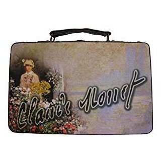 Retro Koffer Monet grn 30 cm x 18 cm x 11,5cm