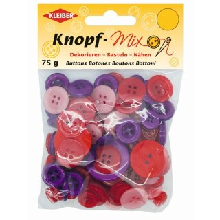 Knopf-Mix 75 g / violett