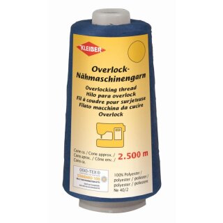 Overlock-Nähmaschinengarn 2500m / dunkelblau