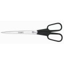 Büroschere spitz  6"/15cm mit schwarzem Griff