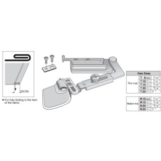 A110S-T10 Suisei Full Fold Swing Hemmer