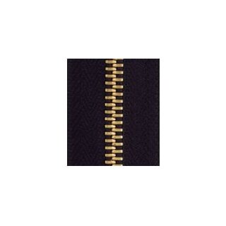 YKK - Excella brüniert teilbar 5mm 65 cm - Farbe:  563/mittelbraun
