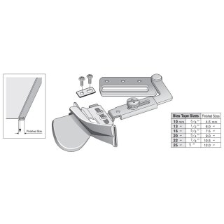 A4S-20 Suisei Braid or Tape Binder