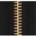 YKK - Excella brüniert teilbar 8mm 70 cm - Farbe:  580/schwarz