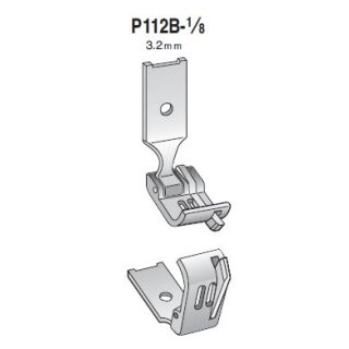 P112B-1/8 Suisei Compensating Foot for Two Needle Machine