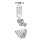 P112B-1/8 Suisei Compensating Foot for Two Needle Machine