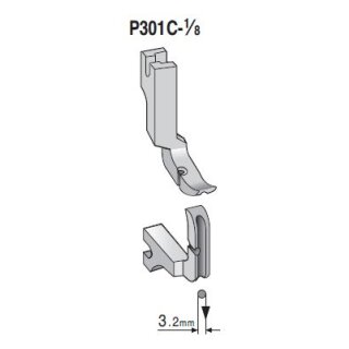 P31C-1/8 Suisei Special Piping Foot