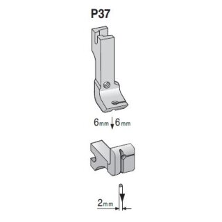 P37 Suisei Piping Foot for "A20"